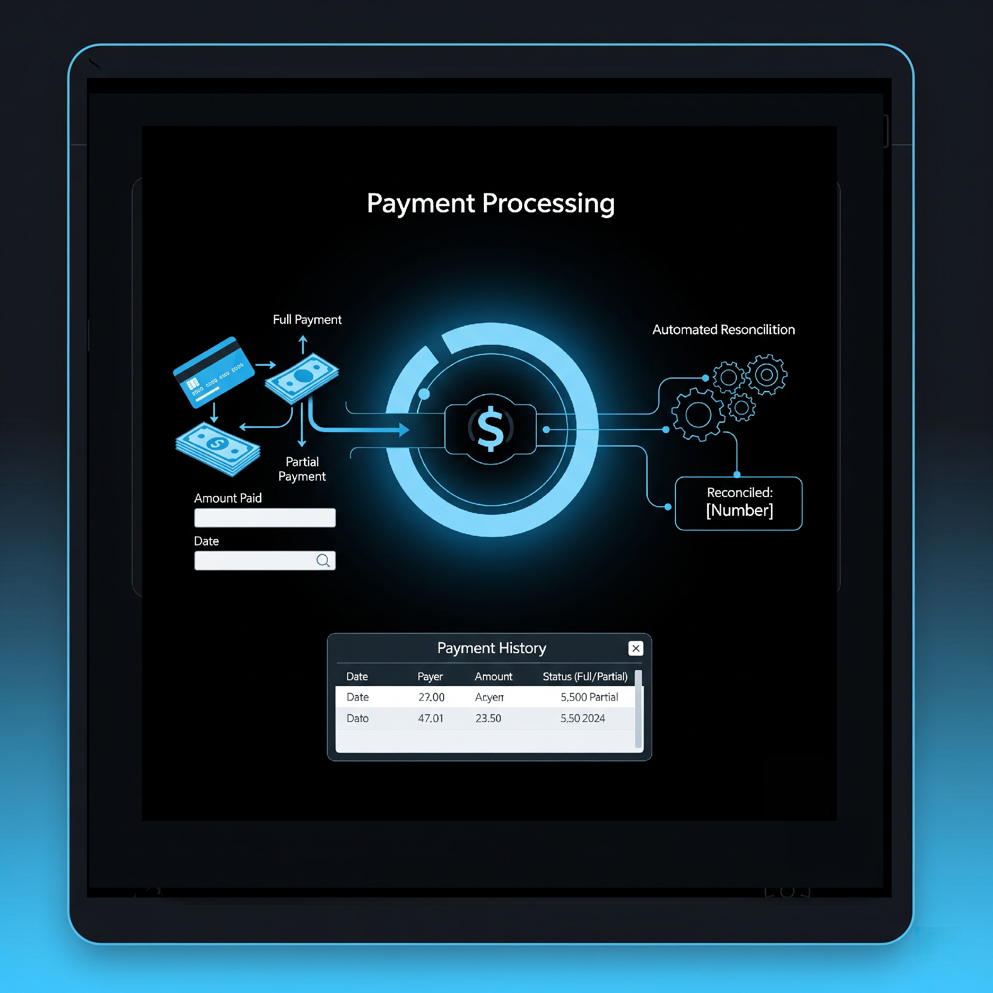 Payment Processing Interface